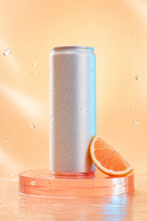 Citrus sparkling water brand content